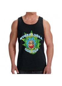 Мъжки потник RICK AND MORTY WUBBA DUBBA DUB DUB